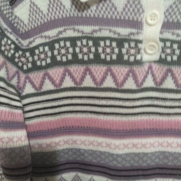 Alfred Dinner Petite S Sweater Made In Usa Long Sleeve  Granny core Cottage - Picture 2 of 10